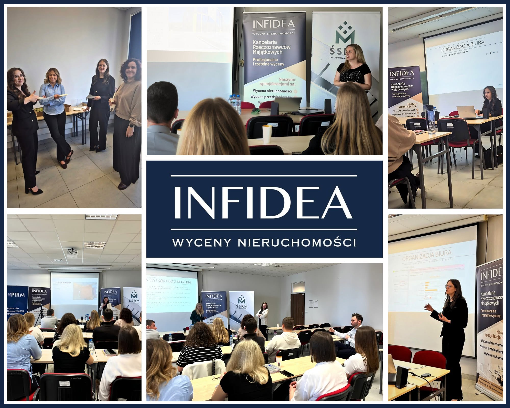 Rozwój zespołu to fundament rzetelnej wyceny. Za nami szkolenie wewnętrzne w Infidea